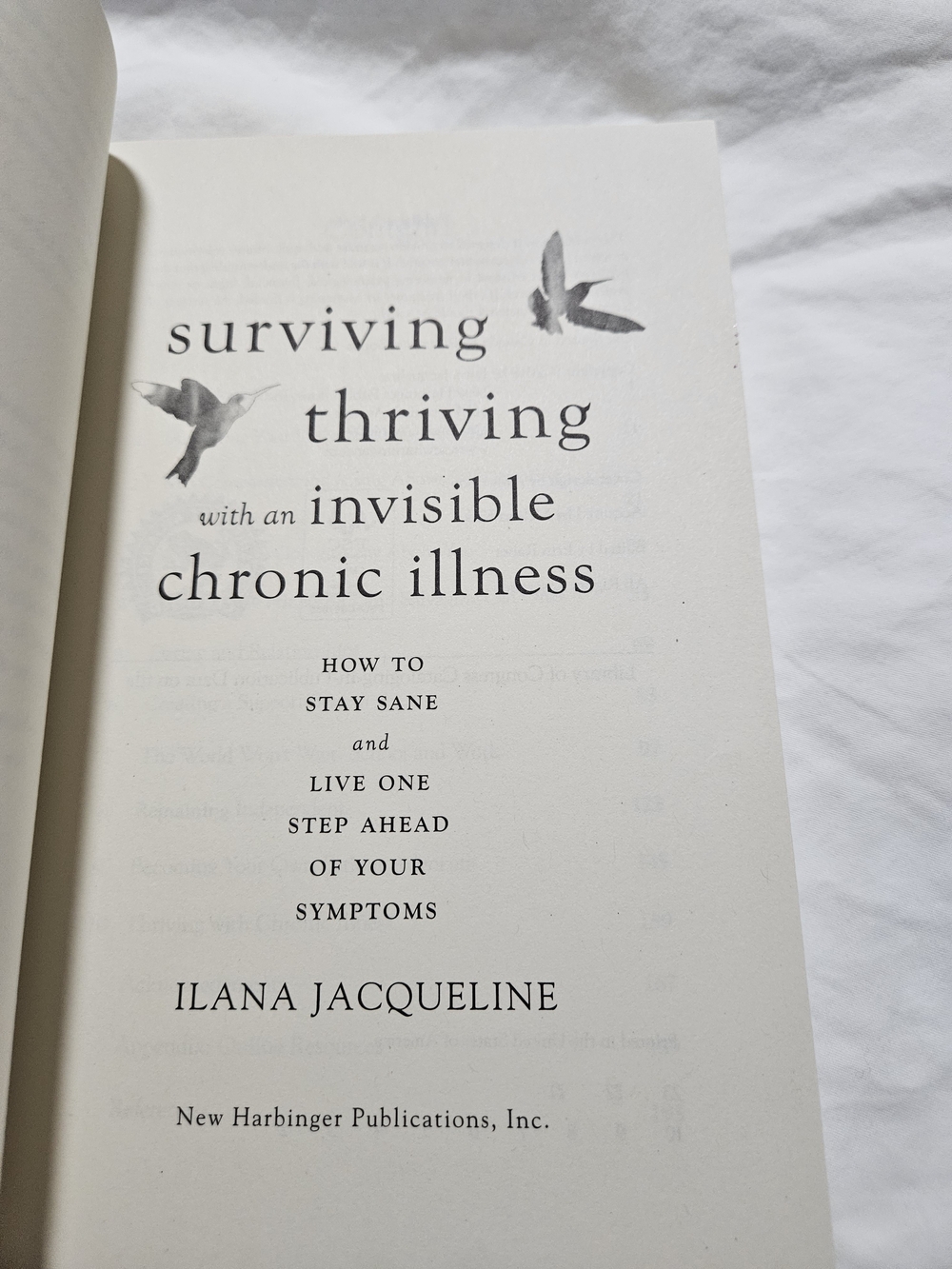 Nana Jacqueline Surviving & Thriving with an Invisible Chronic Illness — White